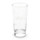 豆つぶのSighthound Friends(淡色推奨) Long Sized Water Glass :back