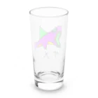 しげやすの絵のサメの絵 Long Sized Water Glass :back