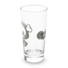 ♡ぷいくまグッズ♡のぽきぽきくまたん💀 Long Sized Water Glass :back