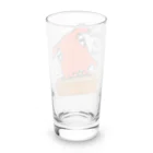 イラスト MONYAAT のCT95バウムバウムなメンダコB Long Sized Water Glass :back