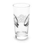 yusponzのロゴ　黒 Long Sized Water Glass :back