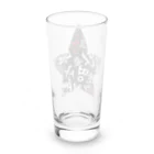 LalaHangeulのハングルスター　Black&White Long Sized Water Glass :back