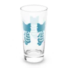 Teal Blue Coffeeのなに？ 並んだVer. Long Sized Water Glass :back