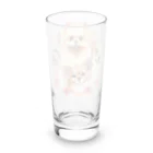 SANKAKU DESIGN STOREのお花の似合う小さい犬たち。 Long Sized Water Glass :back