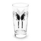 ぎんぺーのしっぽのモノクロキノボリカンガルー Long Sized Water Glass :back