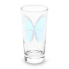 LalaHangeulのモルフォ蝶 Long Sized Water Glass :back