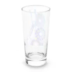 太陽の光降りそそぐ庭の龍を呼ぶマンダラ Long Sized Water Glass :back