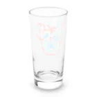 約束の場末×はとみ図案のとら101 Long Sized Water Glass :back