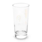 shimeji_omuのネコとメンフクロウ Long Sized Water Glass :back