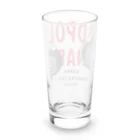 イラスト MONYAAT の足はえてんじゃん　お前もじゃん Long Sized Water Glass :back