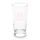 ウチのMEIGENやさんのズボラばんざい Long Sized Water Glass :back