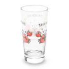 イラスト MONYAAT のたしかに　たしかに　ただのカニ*A Long Sized Water Glass :back