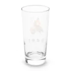 いきもの大好き！ほほえみフレンズのシカが鳴いている ほほえみフレンズ Long Sized Water Glass :back