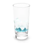 そのへんの黒猫の山の鯨 Long Sized Water Glass :back