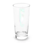 LalaHangeulのタツノオトシゴさんはイクメンです　グリーンバージョン Long Sized Water Glass :back