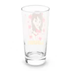 ラジオディレクターりかちゃんのラジオディレクターりかちゃん Long Sized Water Glass :back