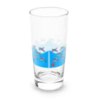 魚長～UoChou～のトビウオウェーブ Long Sized Water Glass :back