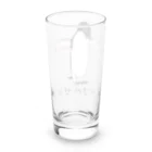 LalaHangeulのアデリーペンギン3号　ハングル Long Sized Water Glass :back