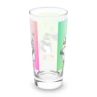 penguininkoのHappiness dancing グラデversion③ Long Sized Water Glass :back