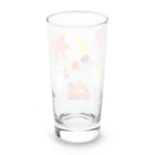 Lily bird（リリーバード）の落ち葉と焼き芋と文鳥ず Long Sized Water Glass :back