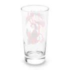 翠色の眼鏡の鳥居と狐姫 Long Sized Water Glass :back