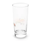 稲藁商店の小熊貓＜レッサーパンダ＞ Long Sized Water Glass :back