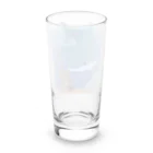 Kotetsu diary(SUZURI店)のサメ×ヴァイオリン Long Sized Water Glass :back