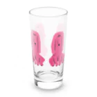 boorichanのピンクのわんわん Long Sized Water Glass :back