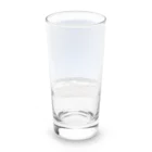 我欲無欲のビーチクリーンしてる海岸 Long Sized Water Glass :back