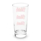 モリチエコのBlah Blah Blah Long Sized Water Glass :back