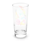 MizuHoイラストショップのお花と虹と空 Long Sized Water Glass :back