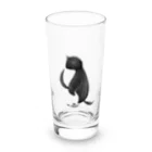 ささきせんの満腹ペンギン Long Sized Water Glass :front