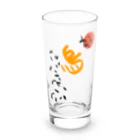 Siderunの館 B2の和デザインな烏(黒)  Long Sized Water Glass :front