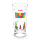 Siderunの館 B2のレトロゲーム風な大仏 Long Sized Water Glass :front