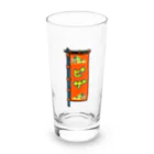 脂身通信Ｚの【両面プリント】のぼり旗♪ピザ2004 Long Sized Water Glass :front