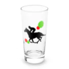 うまがすきの走る馬 Long Sized Water Glass :front