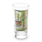 旨味教授といちごもちぷりんの東京名所四十八景　王子稲荷内白狐乃社 Long Sized Water Glass :front