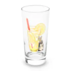 n_ottyのレモンサワーに寄り添うれもさん Long Sized Water Glass :front