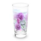 虚空の蔵雑貨店の紫の薔薇 Long Sized Water Glass :front