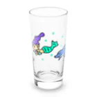 kokonatu-boxの人魚姫と仲良しイルカ Long Sized Water Glass :front