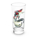 恒福水路の朱文金ロンググラス Long Sized Water Glass :front