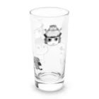 にゃはは♪屋のグルったやつら／ロンググラス・ステッカー Long Sized Water Glass :front