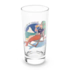 ヨシダナツミのビールマーメイド Long Sized Water Glass :front