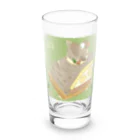 Chill`s Factoryのモンブランケーキ 文鳥 Long Sized Water Glass :front