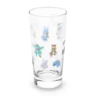 くまきちショップやさんのクマキチファミリー Long Sized Water Glass :front