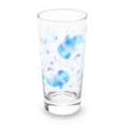 甘漏り屋の揺蕩うジンベエザメ・回遊 Long Sized Water Glass :front