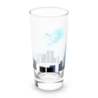 そのへんの黒猫の街の海月 Long Sized Water Glass :front