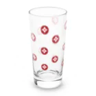 neboworksのあさがお（いっぱい・赤） Long Sized Water Glass :front