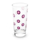 neboworksのあさがお（いっぱい・紫） Long Sized Water Glass :front