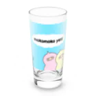 もこもこイエティのひょっこりもこもこイエティ Long Sized Water Glass :front